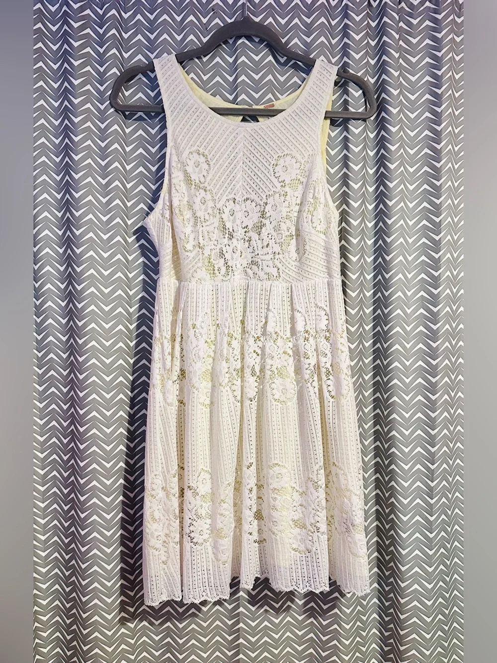 Free People | Rocco Lace Mini Dress, size 8
